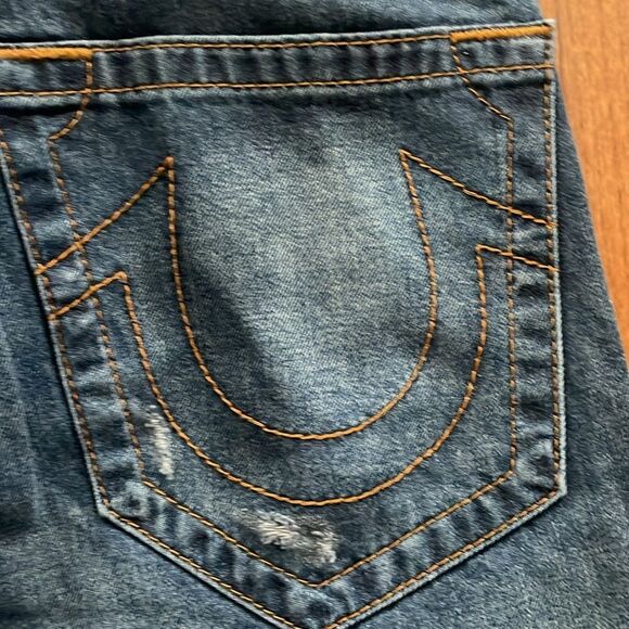 True Religion World Tour Slim Without Flaps Jeans Sz 30 - Picture 14 of 14